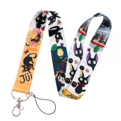 Cute Cat Cartoon Anime Phone Strap Lanyard