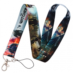 The Witcher Cartoon Anime Phone Strap Lanyard