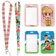 6 Styles Cute Girl Cartoon Anime Phone Strap Lanyard