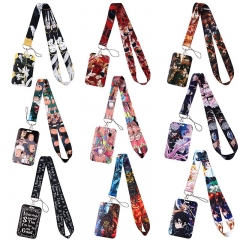 27 Styles Attack on Titan/Shingeki No Kyojin Cartoon Anime Phone Strap Lanyard Card Holder Bag