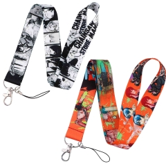 2 Styles Chainsaw Man Cartoon Anime Phone Strap Lanyard