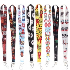 8 Styles Shocker Cartoon Anime Phone Strap Lanyard