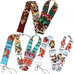 3 Styles Cute Animal Cartoon Anime Phone Strap Lanyard