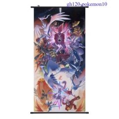 60*120cm Pokemon Wallscrolls Waterproof Anime Wall Scroll