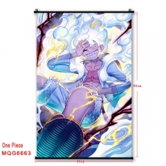 60*90CM One Piece Wallscrolls Decorative Anime Wall Scroll