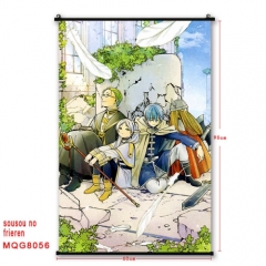 60*90CM Frieren: Beyond Journey's End Cartoon Pattern Wallscrolls Anime Wall Scrolls