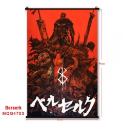 (60*90cm) 2 Styles Berserk Cosplay Cartoon Wall Scrolls Anime Wallscrolls