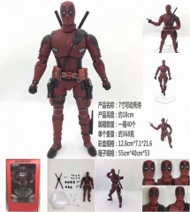 18cm Marvel's The Avengers Deadpool Moveable Anime PVC Action Figure