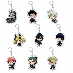 9 Styles Kaiju No. 8 Cartoon Acrylic Anime Keychain