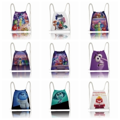 28 Styles Inside Out Cartoon Anime Drawstring Bag