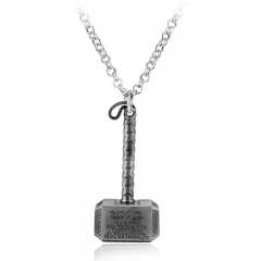 The Thor Hammer Alloy Anime Necklace