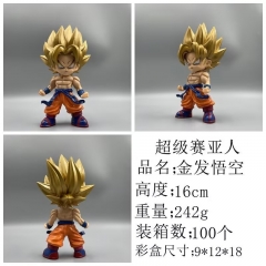 16cm Dragon Ball Z Super Saiyan Son Goku Cartoon Anime PVC Figures