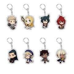 11Styles Delicious in Dungeon/Dungeon Meshi Cartoon Acrylic Anime Keychain