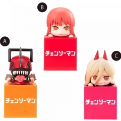 3 Styles 10cm Chainsaw Man Denji Power Makima Cartoon Anime PVC Figures