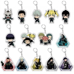 14 Styles Kaiju No. 8 Cartoon Acrylic Anime Keychain