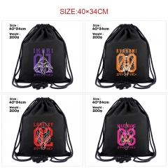 11 Styles EVA/Neon Genesis Evangelion Cartoon Canvas Anime Drawstring Bag