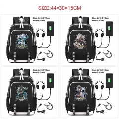 12 Styles Zenless Zone Zero Cartoon Anime Canvas Backpack Bag