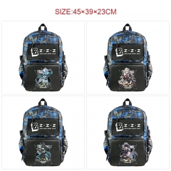 12 Styles Zenless Zone Zero Cartoon Anime Camouflage Nylon Backpack Bag