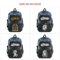 10 Styles Dragon Ball Z Cartoon Anime Camouflage Nylon Backpack Bag