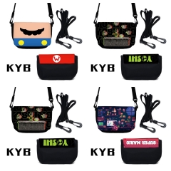 8 Styles Super Mario Bro Cartoon Anime Crossbody Bag