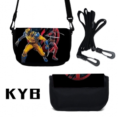 3 Styles Deadpool Wolverine Cartoon Anime Crossbody Bag