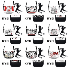 9 Styles Cute Dog Cartoon Anime Crossbody Bag