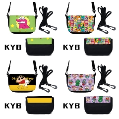 4 Styles Crayon Shin-chan Cartoon Anime Crossbody Bag