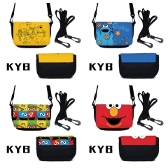 6 Styles Sesame Street Cartoon Anime Crossbody Bag