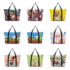 14 Styles Super Mario Bro Cartoon Anime Handbag Bag