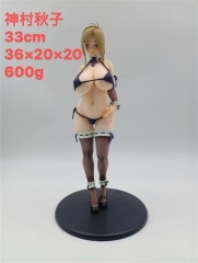 33cm Sisters The Last Day of Summer PVC Anime Figure Toy