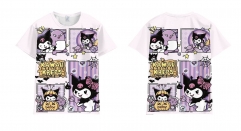 Sanrio Kuromi The Nightmare Before Christmas Cartoon Anime T shirt