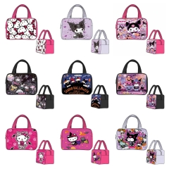 9 Styles Sanrio Kuromi Cinnamoroll My Melody Hello Kitty Cartoon Anime Thermal Insulation Bag