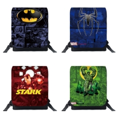 4 Styles Batman Iron Man The Hulk For Students School Bag Anime Backpack