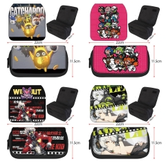 8 Styles Zenless Zone Zero Cartoon Zipper Anime Pencil Bag