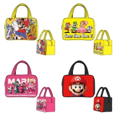 4 Styles Super Mario Bro Cartoon Anime Thermal Insulation Bag