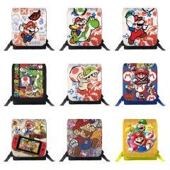 10 Styles Super Mario Bro For Students School Bag Anime Backpack