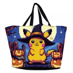 2 Styles Pokemon Cartoon Shopping Anime Tote Bag