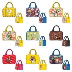 10 Styles Super Mario Bro Cartoon Anime Lunch Hand Bag