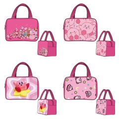 8 Styles Kirby Cartoon Anime Lunch Hand Bag