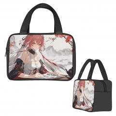 3 Styles Wuthering Waves Cartoon Anime Lunch Hand Bag