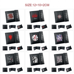 9 Styles K-POP Stray Kids Cartoon Purse Anime Short Wallet