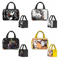 5 Styles The Nightmare Before Christmas Cartoon Anime Lunch Hand Bag