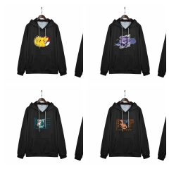 5 Styles Pokemon Cartoon Anime Hooded Hoodie