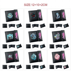 10 Styles Hatsune Miku Cartoon Purse Anime Short Wallet