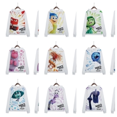 9 Styles Inside Out Cartoon Anime Hooded Hoodie