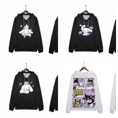 4 Styles Sanrio Cartoon Anime Hooded Hoodie