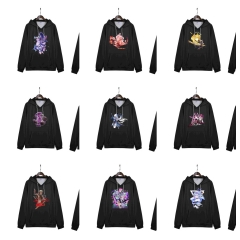 9 Styles Honkai: Star Rail Cartoon Anime Hooded Hoodie