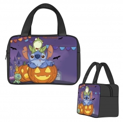 2 Styles Lilo & Stitch The Nightmare Before Christmas Cartoon Anime Lunch Hand Bag