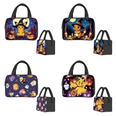 4 Styles Pokemon The Nightmare Before Christmas Cartoon Anime Lunch Hand Bag