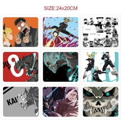 9 Styles 24x20CM Kaiju No. 8 Cartoon Anime Mouse Pad